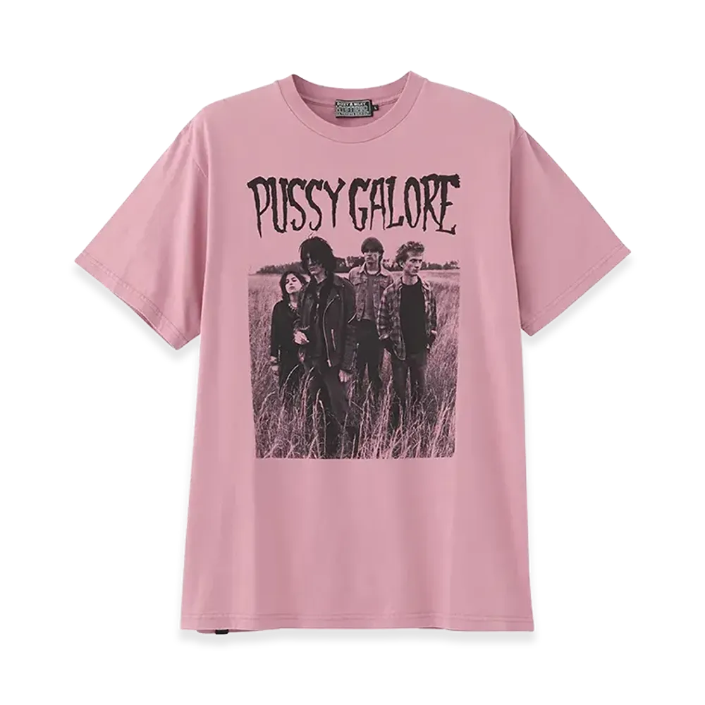 HYSTERIC GLAMOUR x Jon Spencer Pussy Galore T-Shirt "Pink"