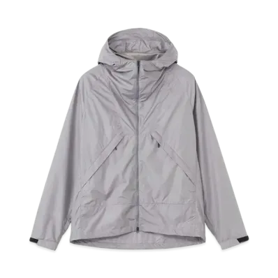 Goldwin Ripstop Hooded Jacket (Unisex) "Metallic Gray"