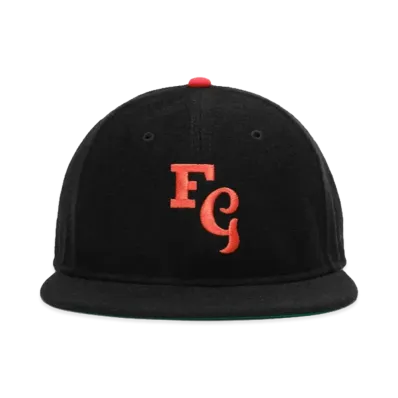 FEAR OF GOD ESSENTIALS x NEW ERA 59Fifty Retro Fitted FG Cap "Black"