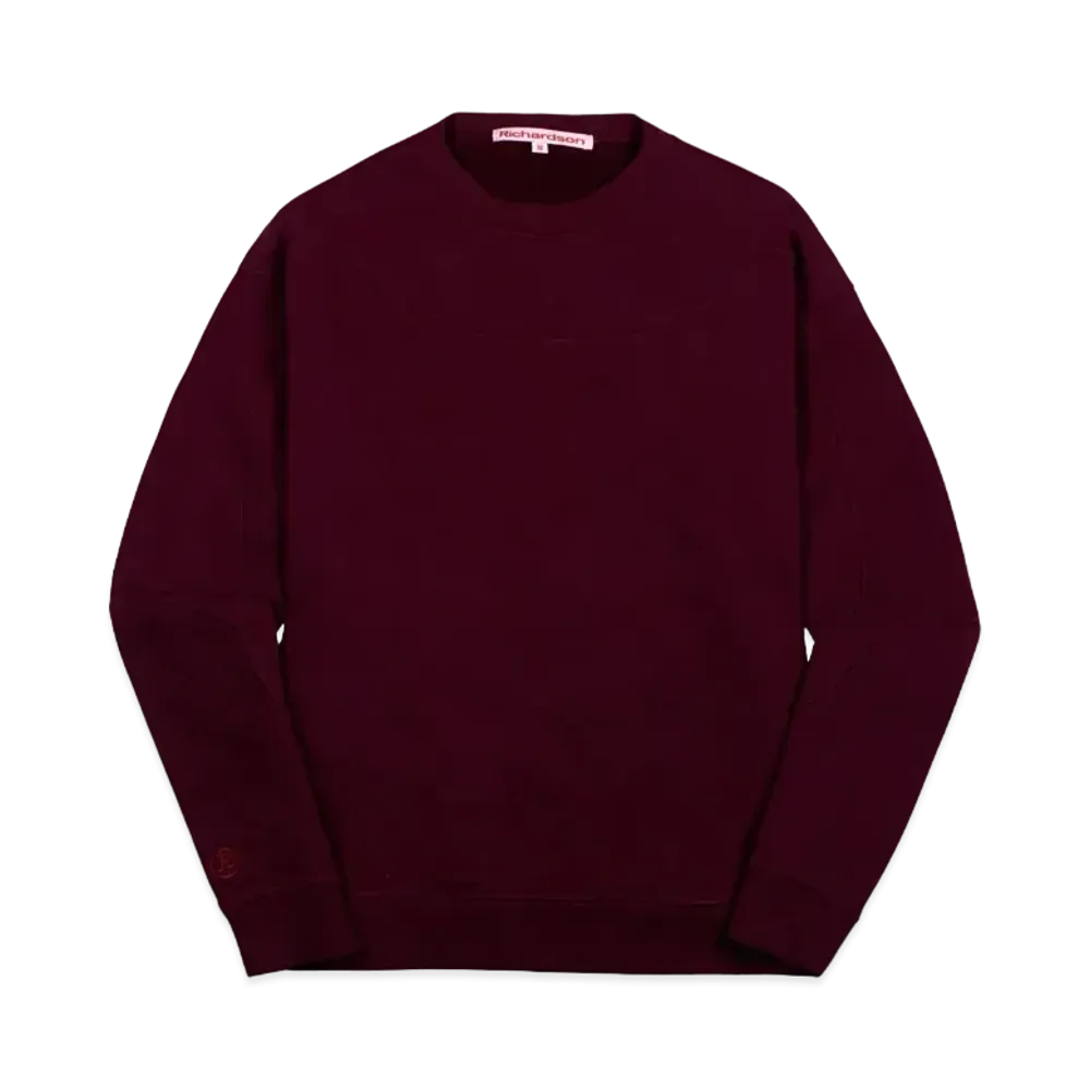 Richardson YOKE CREWNECK "Oxblood"