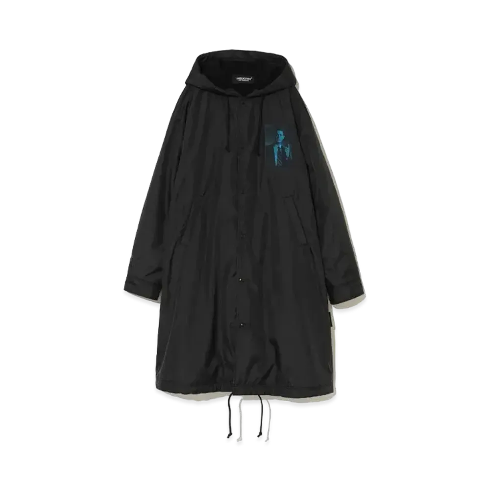 UNDERCOVER Twin Peaks Nylon Coach Jacket "Black"