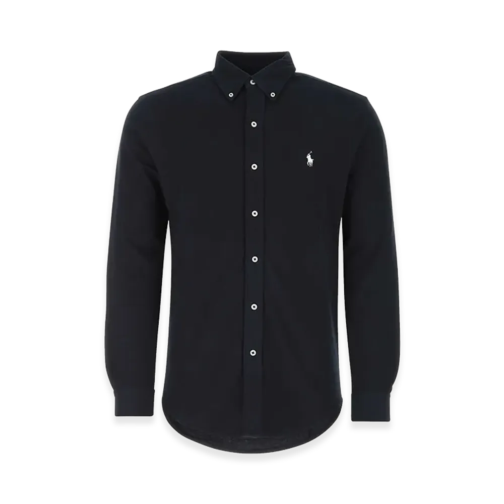 Polo Ralph Lauren Logo Embroidery Slim Shirt "Dark Blue"