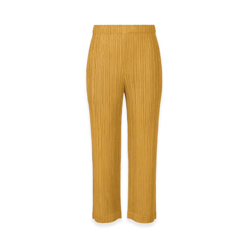 PLEATS PLEASE ISSEY MIYAKE Thicker Bottoms 1 "Mustard"