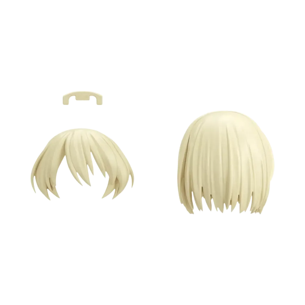 BANDAI "30 MINUTES SISTERS" 30MS Optional Hairstyle Parts Vol.12 4 Types Medium Hair 2 [Yellow 4]