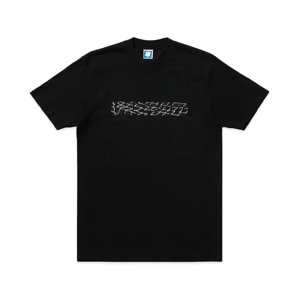 UNDEFEATED NET LOGO S/S TEE - 80252 "Black"