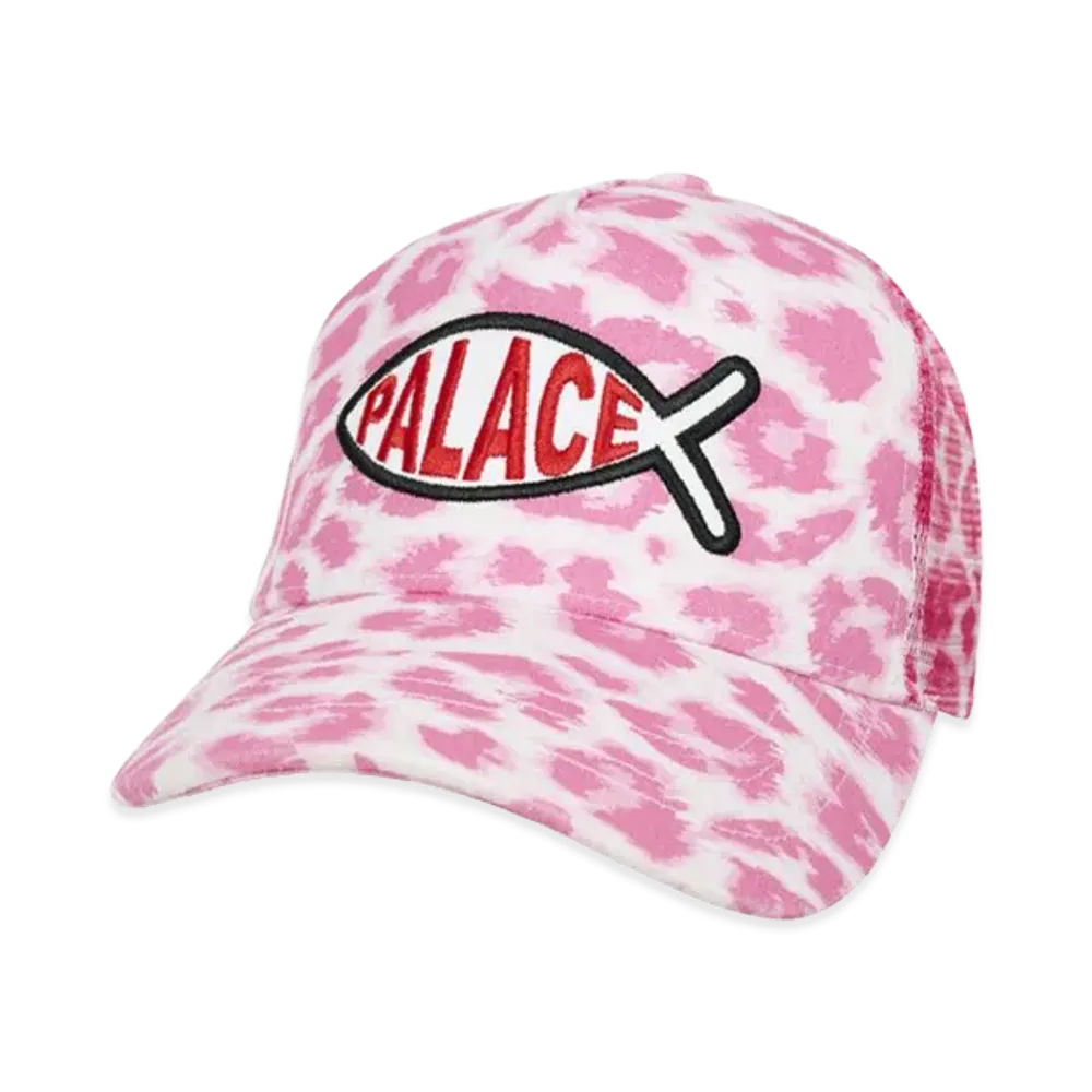 PALACE Plaice Trucker "Pink Leopard"