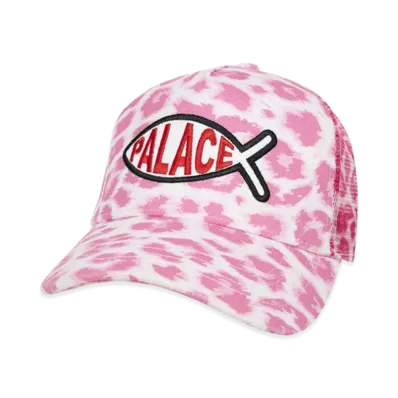 PALACE Plaice Trucker "Pink Leopard"