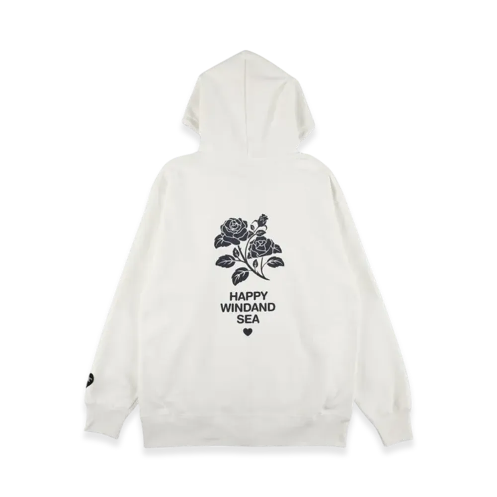 WIND AND SEA Heart&Spade Zip Up Sweatshirt "Off White"