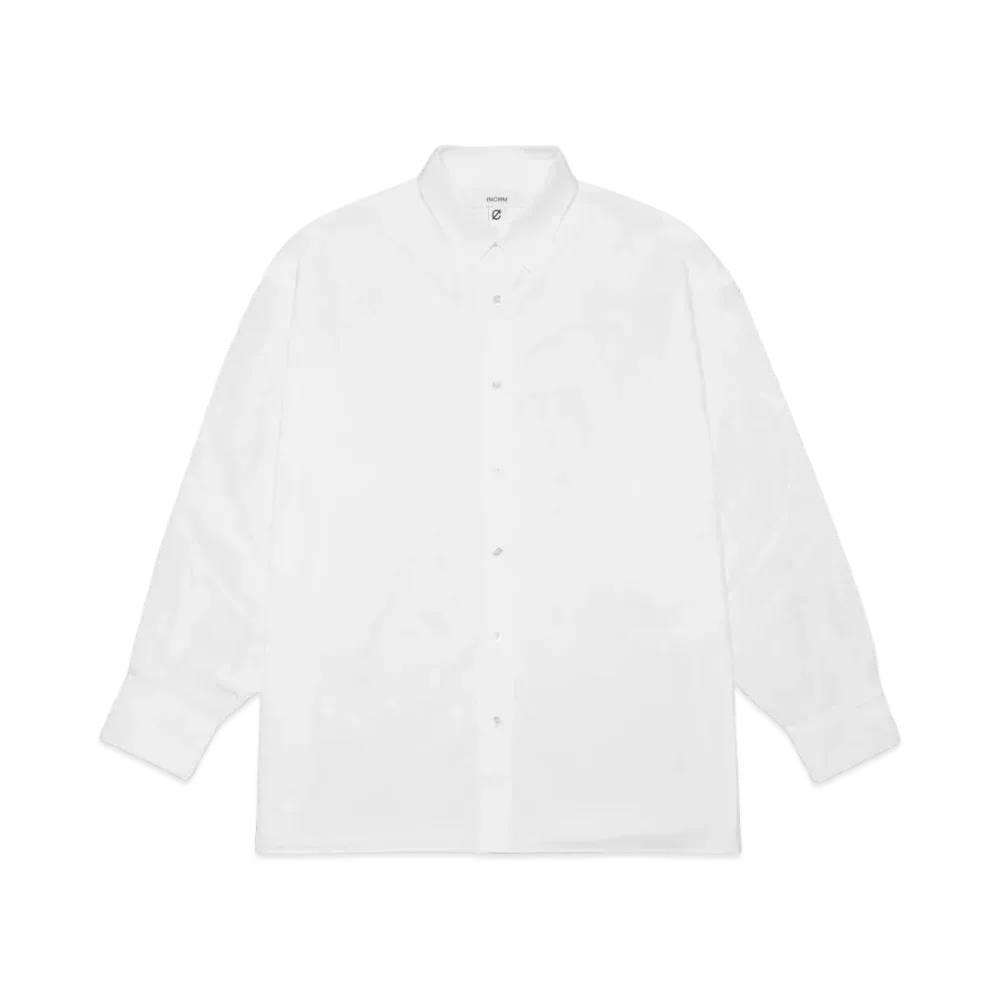 INCRM L/S SHIRT "WHITE"