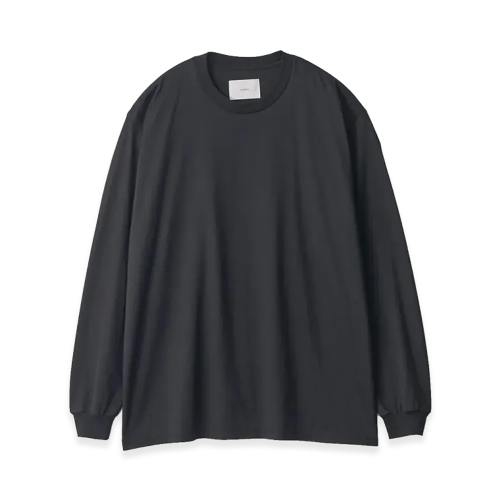 ssstein Suvin Cotton Basic LS Tee "Black"