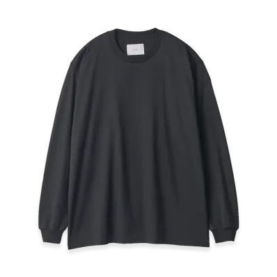 ssstein Suvin Cotton Basic LS Tee "Black"