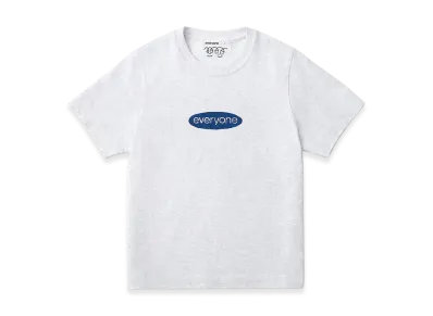 everyone Women's J.30000 Oval Logo Tee Shirt "Ash"