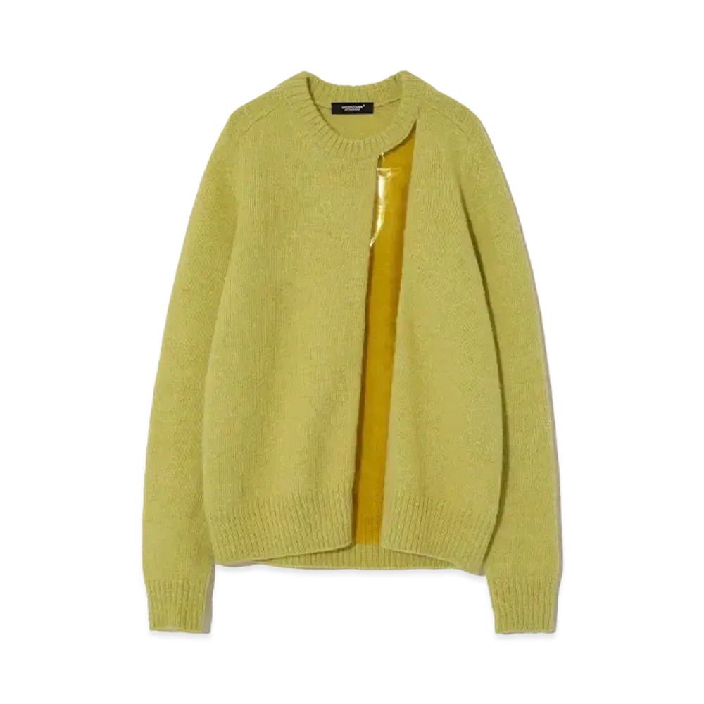 UNDERCOVER Wool Knit Pullover "Yellow"