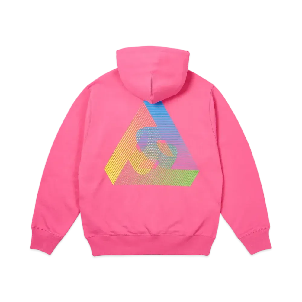 PALACE 3P Fade Hood "Pink"