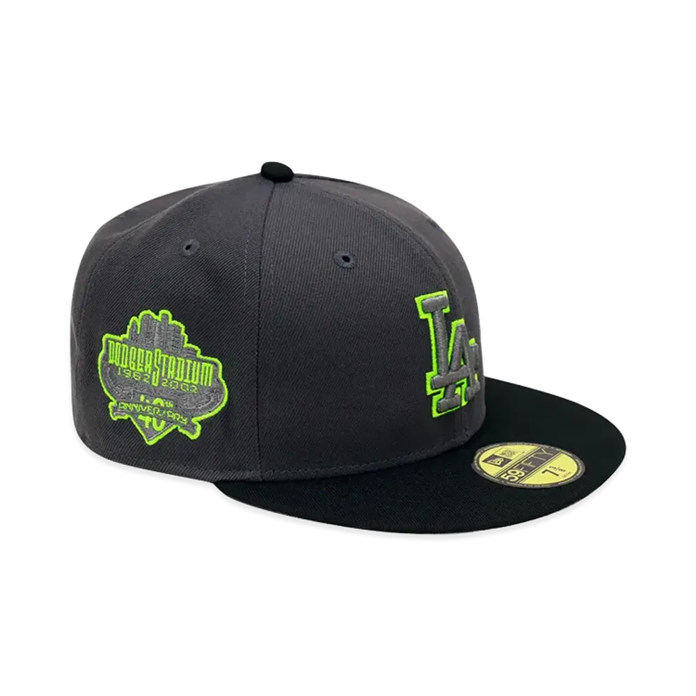 NEW ERA x THE CAP 59Fifty Quick Tip Los Angeles Dodgers "Graphite/Black"