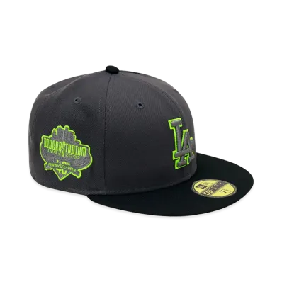 NEW ERA x THE CAP 59Fifty Quick Tip Los Angeles Dodgers "Graphite/Black"