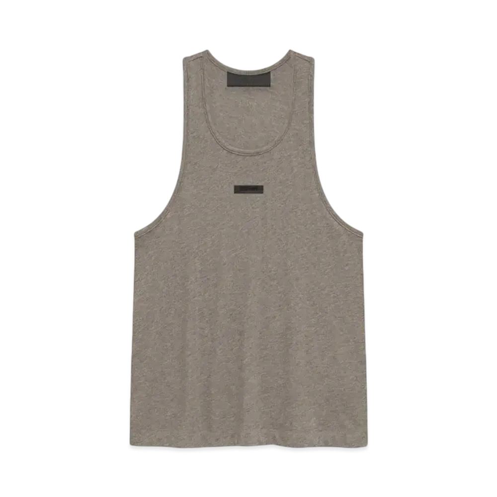 FEAR OF GOD Essentials Women's Tri-Blend Tank Top "Heather Gray"