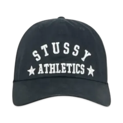 Stussy Low Profile Athletics Strapback "Black"