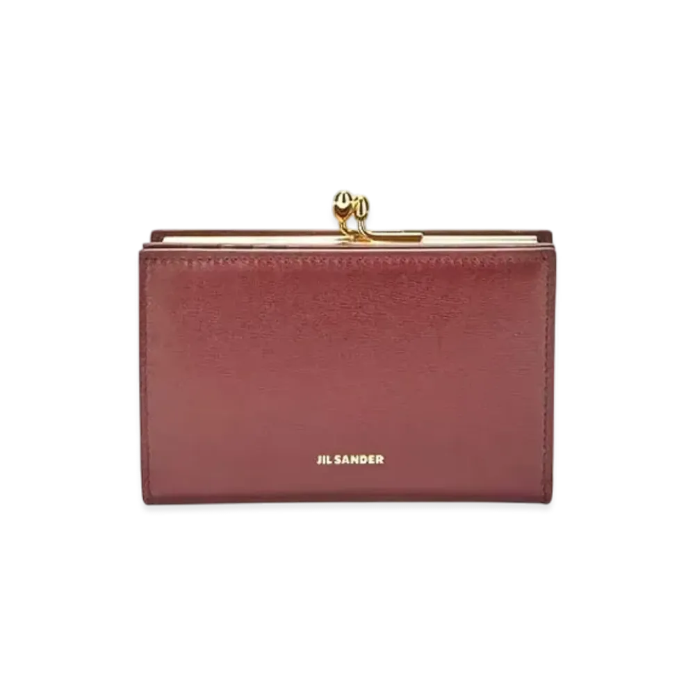 Jil Sander Goji Purse Small "Garnet Red"