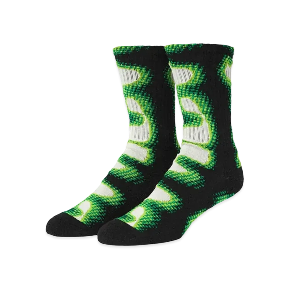 HUF Blur Crew Socks "Black"