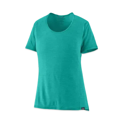 Patagonia Women's Capilene Cool Lightweight Shirt "Subtidal Blue"