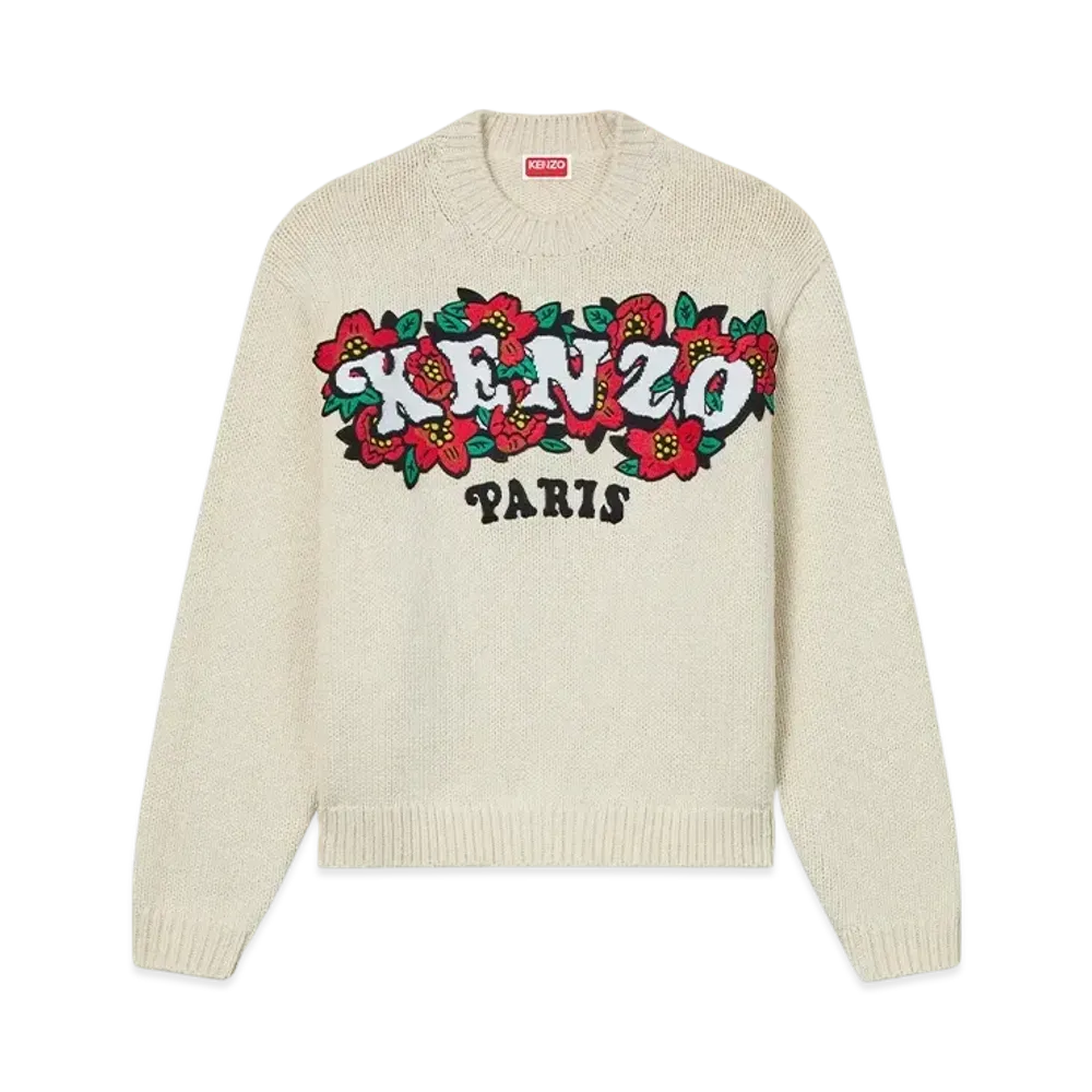 KENZO VERDY MARKET Embroidery Jumper "Ivory"