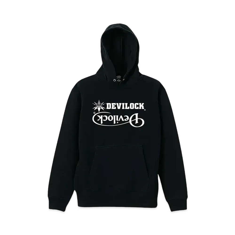 DEVILOCK BOTH LOGO HOODIE "BLACK"