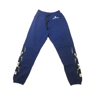 Chrome Hearts Matty Boy Flame Sweatpants "Blue"