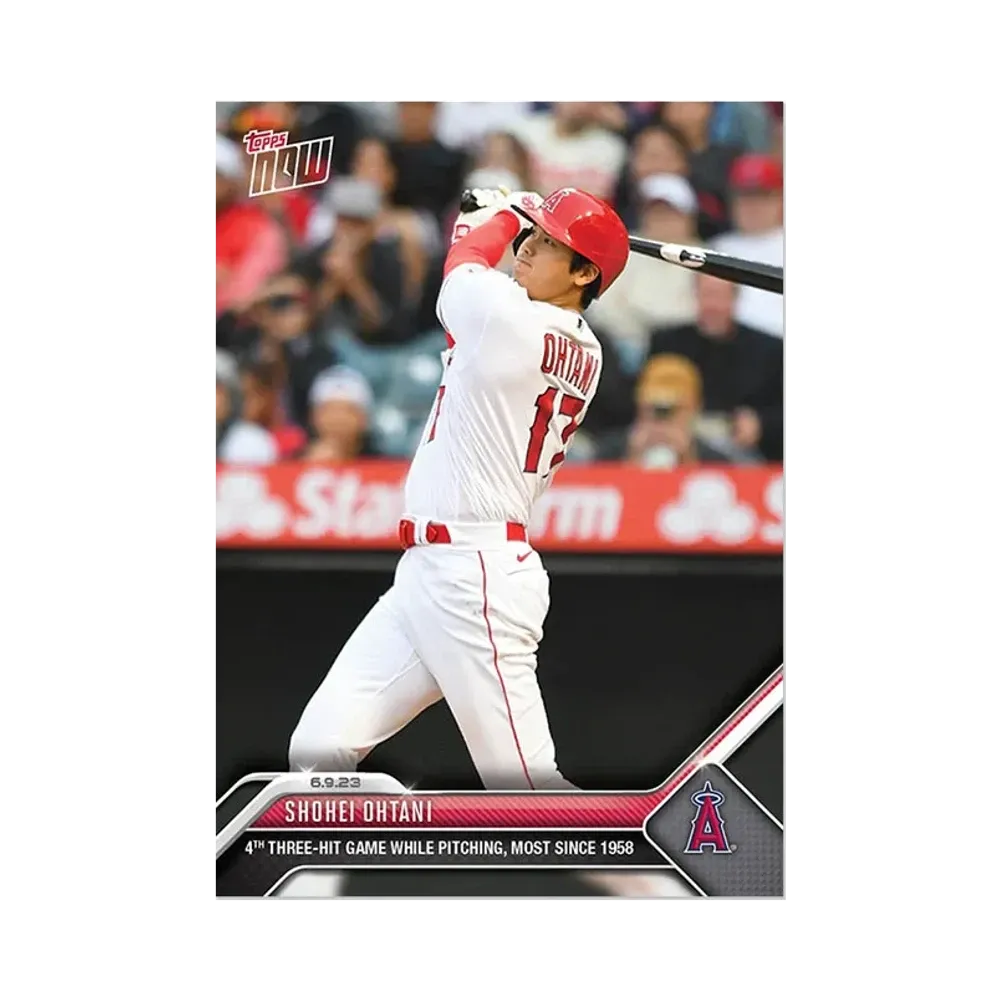 大谷翔平 [419](2023 MLB トップスナウ JPカード)