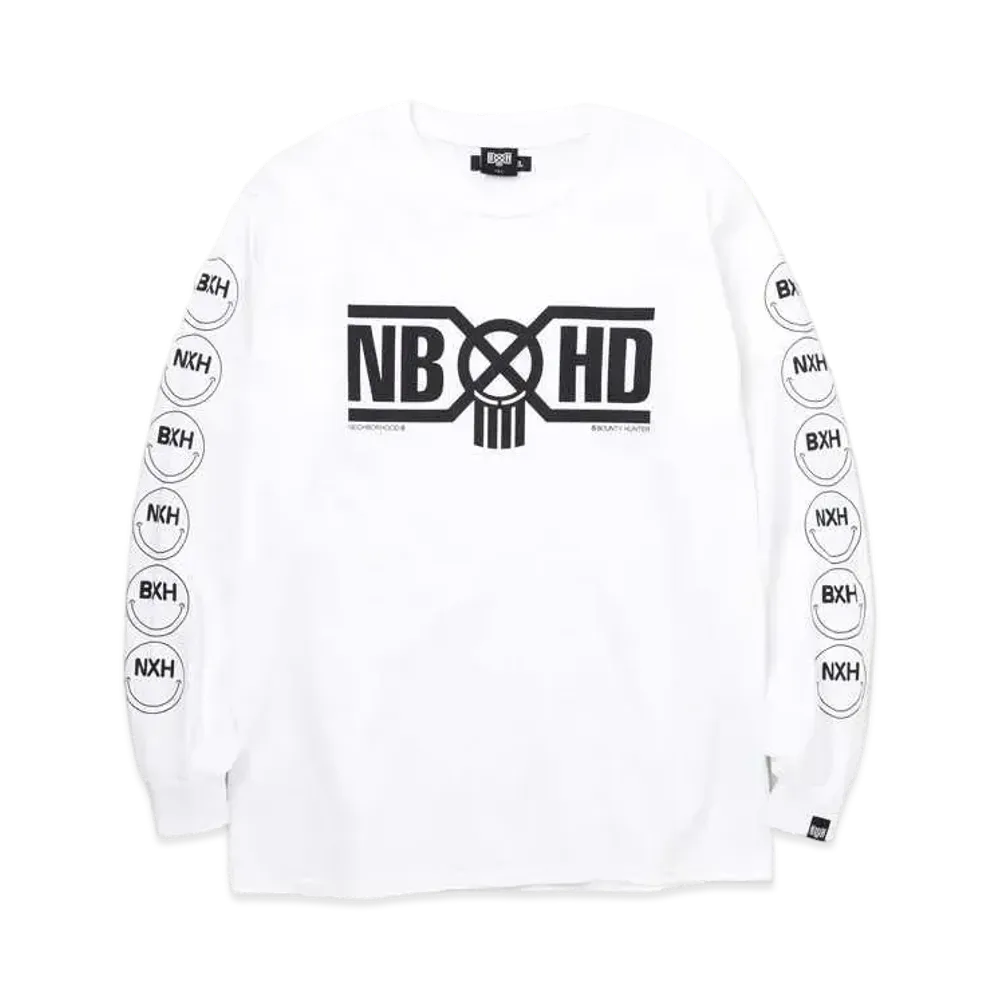 NEIGHBORHOOD NBHD / C-TEE . LS "White"