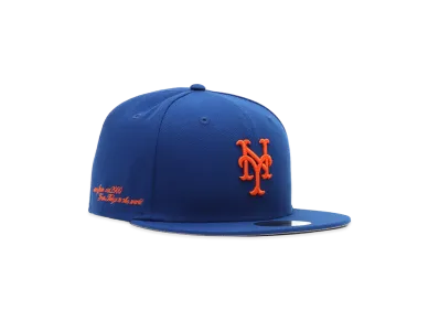 NEW ERA x atmos 59Fifty atmos AJ2000-T2W New York Mets "Blue"