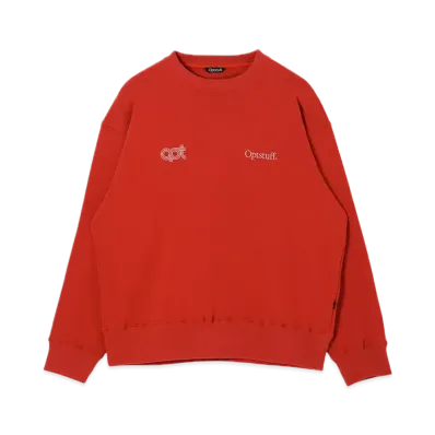 Optstuff Crewneck Sweat Shirt "Red"