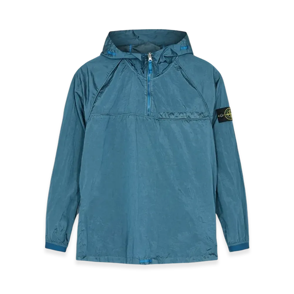 Stone Island 41720 Nylon Metal Garment Dyed Packable Hooded Blouson - 22SS "Powder Blue"