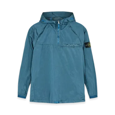 Stone Island 41720 Nylon Metal Garment Dyed Packable Hooded Blouson - 22SS "Powder Blue"