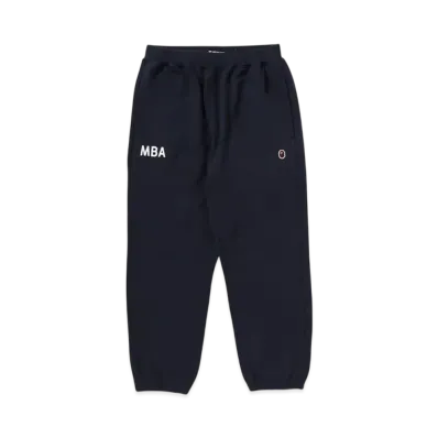 A BATHING APE Mr. BATHING APE 24FW Sweat Pants "Navy"