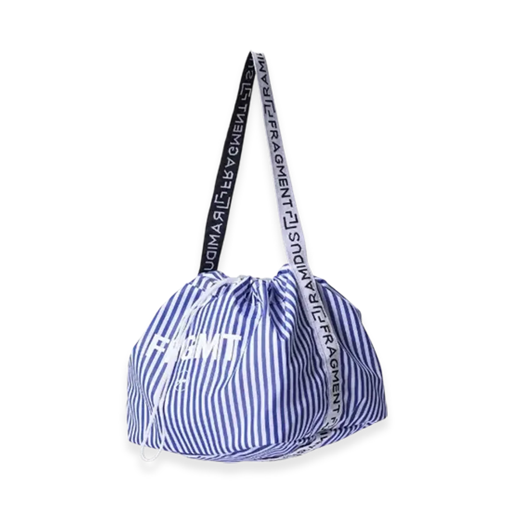 FRAGMENT x RAMIDUS Drawstring Pouch "Blue"