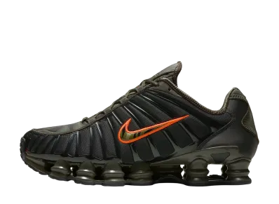 Nike Shox TL "Black/Cargo Khaki-Sequoia-Newsprint"