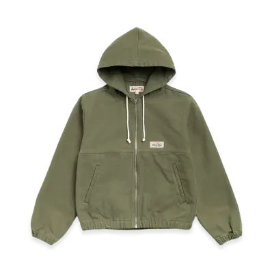 Stussy Work Jacket Unlined Canvas "Olive"