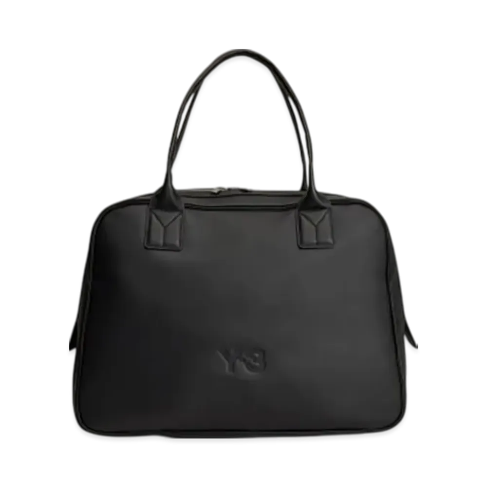 Y-3 Leather Airliner Bag "Black"