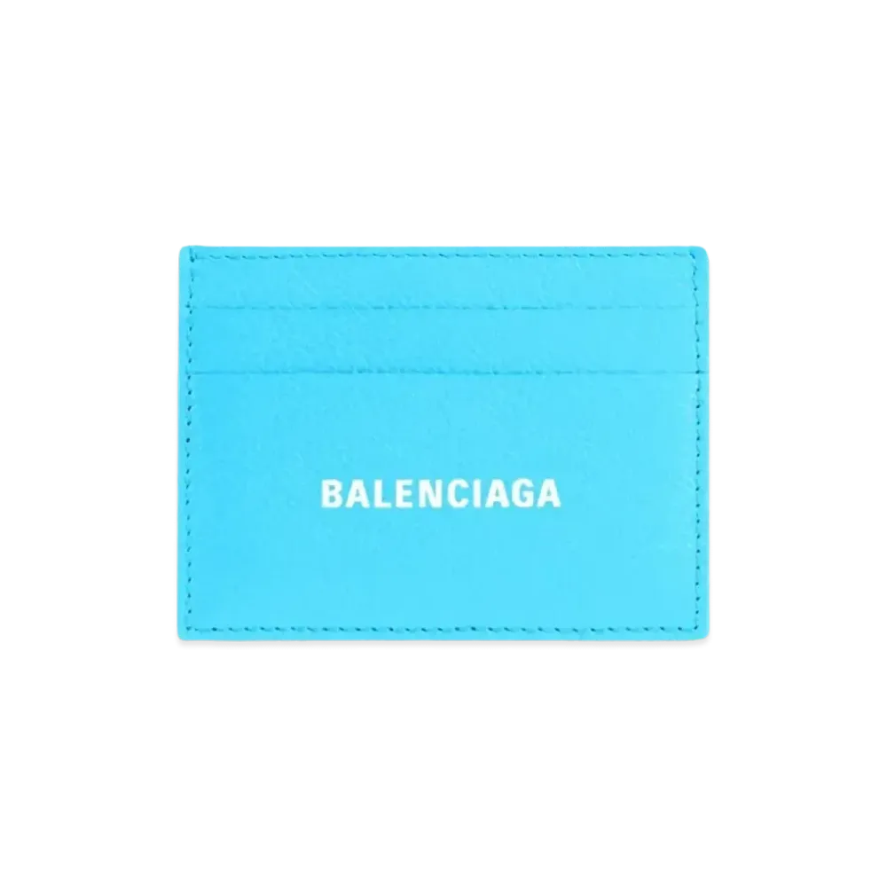 BALENCIAGA Cash Card Holder "Blue"
