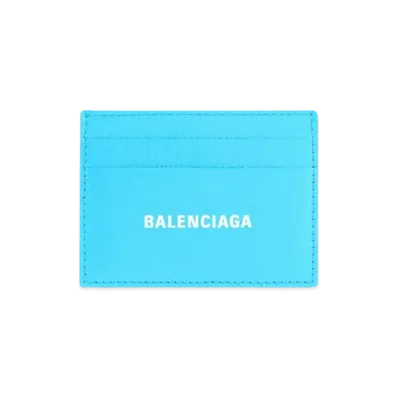 BALENCIAGA Cash Card Holder "Blue"