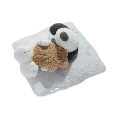 GELATO PIQUE x PEANUTS Cat & Dog Snoopy x Bear Tissue Case "Off White"