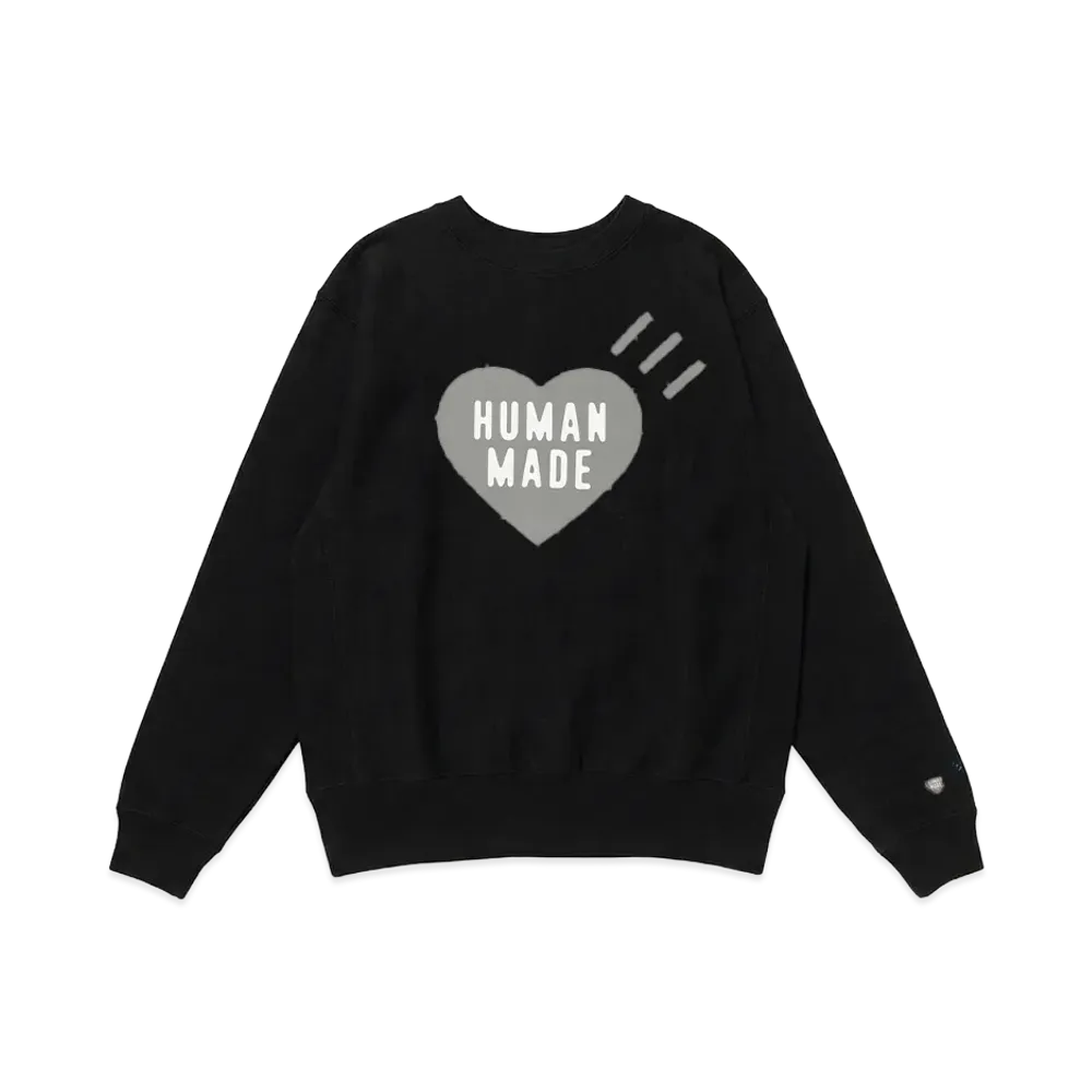 HUMAN MADE Stores Exclusive Heart Sweatshirt Sapporo "Black"