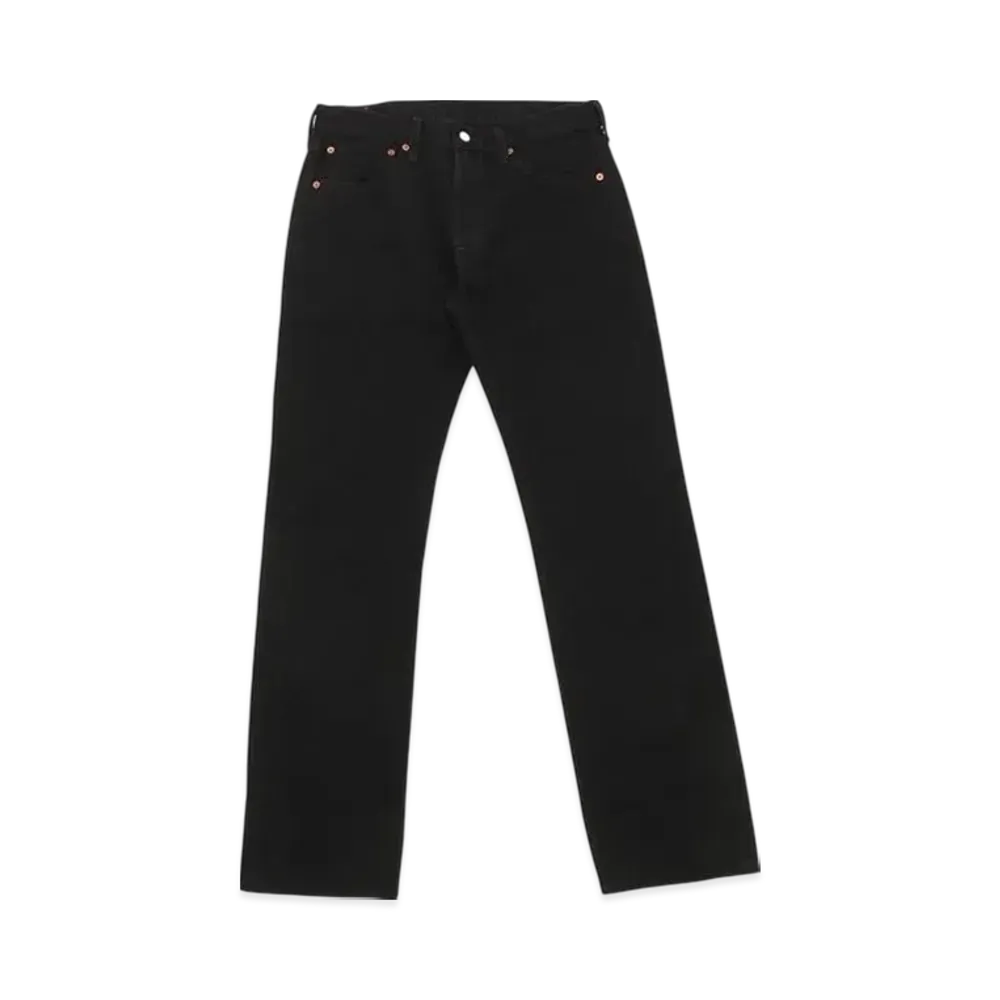 Levi's 501 Jeans Original Button Fly Straight Jeans "Black"