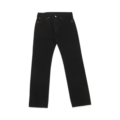Levi's 501 Jeans Original Button Fly Straight Jeans "Black"