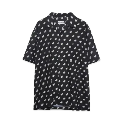 AUI NITE Ghost S/S shirt "BLACK"