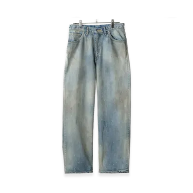 ANCELLM #08 Middle Straight 5P Denim Pants "Indigo"