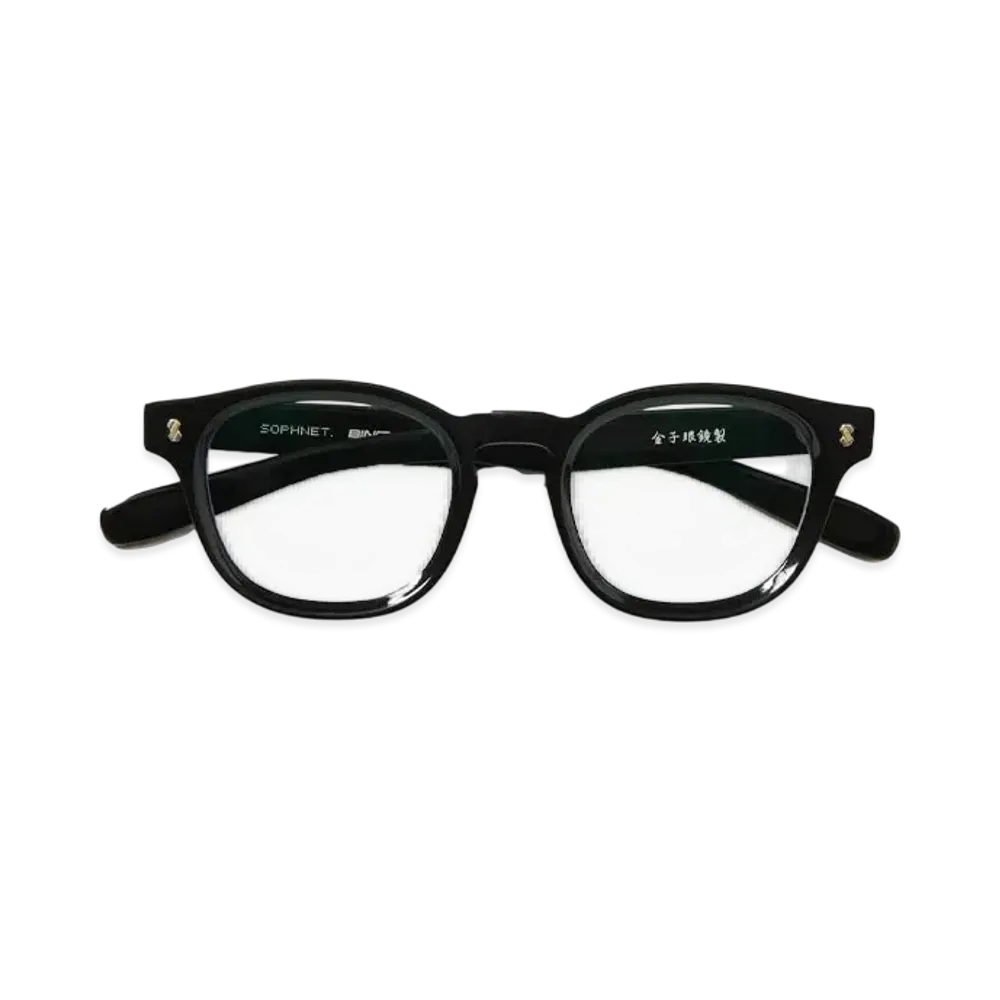 SOPHNET. Binchotan Glasses "Black"