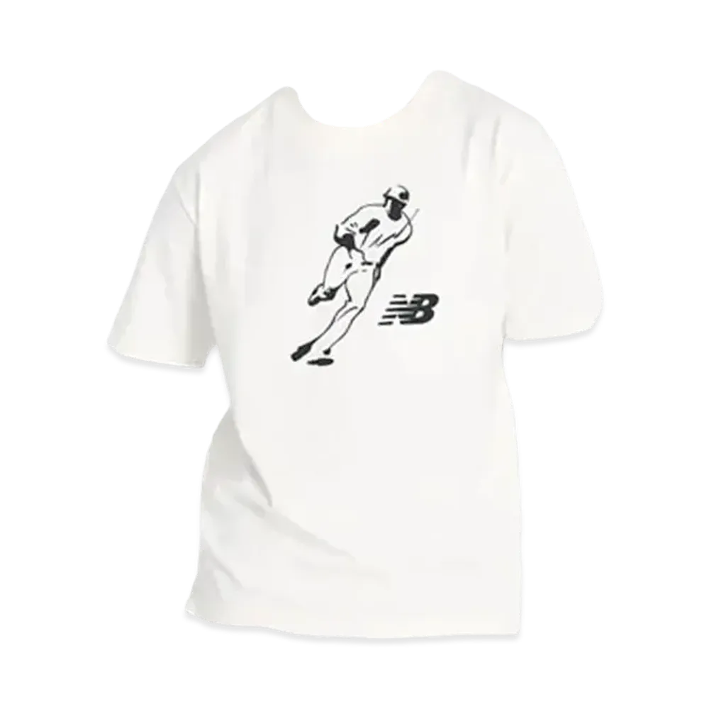 New Balance x Shohei Ohtani Heavyweight Cotton Short Sleeve T-Shirt "Sea Salt"