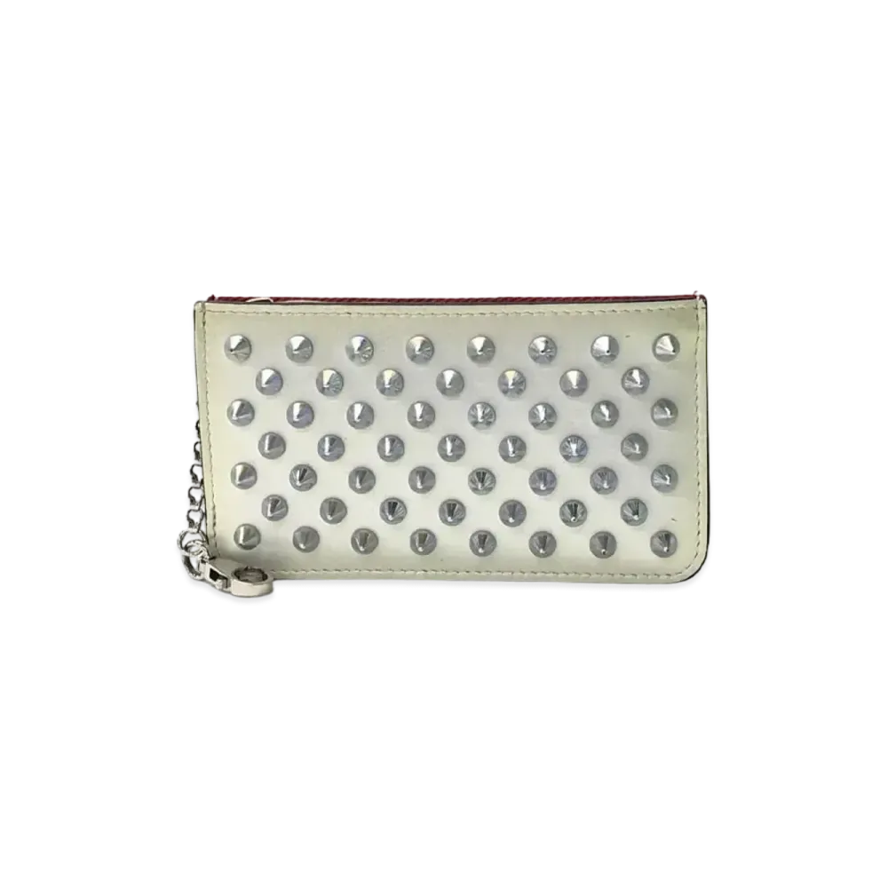 Christian Louboutin CREDILOU SPIKES Coin Case